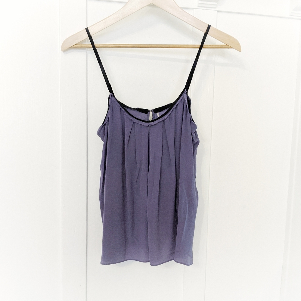 EUC Super Cute Silk Violet Camisole